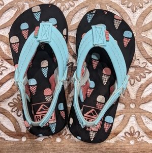Toddler reef flip flops